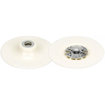 Flange Nylon Rígida FN-010B M14 124mm branca033.0052